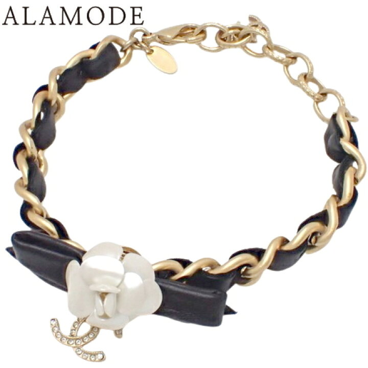 楽天市場】CHANEL(シャネル) ココマーク カメリア リボン ブレスレット  