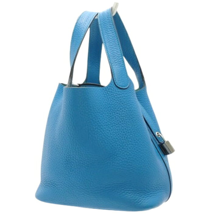 楽天市場】HERMES(エルメス) ピコタンロック PM ブルーザンジバル 
