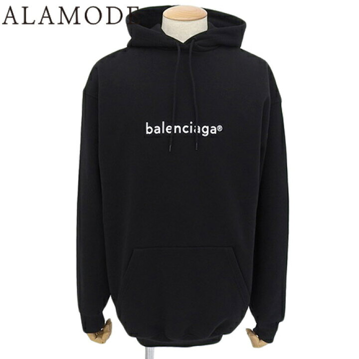 楽天市場】BALENCIAGA(バレンシアガ) ロゴ フーディーパーカー  
