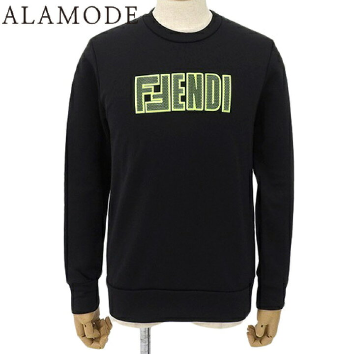 楽天市場】FENDI(フェンディ) メッシュロゴ スウェット トップス 