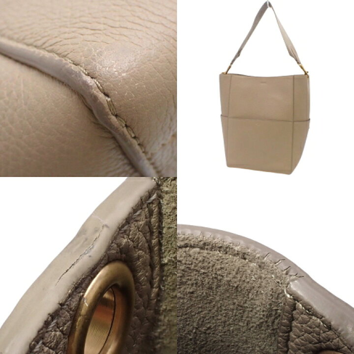 楽天市場】CELINE(セリーヌ) サングル バケット ミディアム ショルダー 