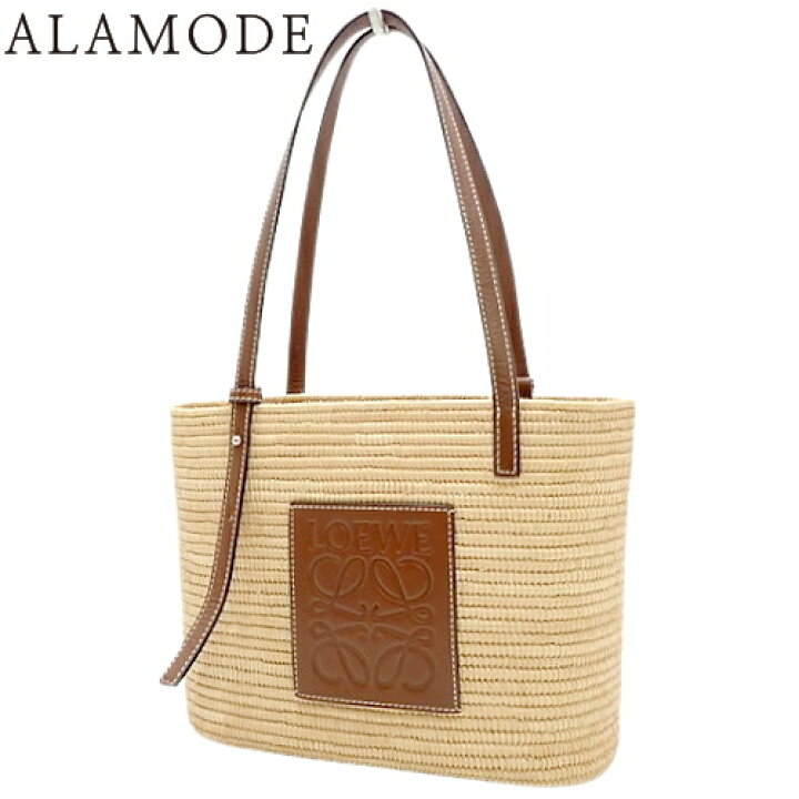 楽天市場】LOEWE(ロエベ) スクエア バスケットバッグ スモール トート  