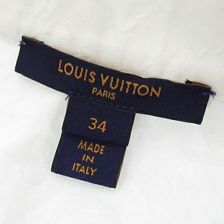楽天市場】LOUIS VUITTON(ルイ・ヴィトン) モノグラム フリル ブラウス 