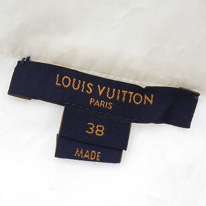 楽天市場】LOUIS VUITTON(ルイ・ヴィトン) モノグラム フリル ブラウス 