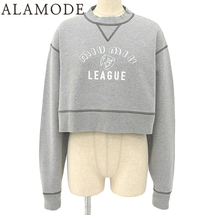 楽天市場】MIUMIU(ミュウミュウ) LEAGUE スウェット トップス アパレル 