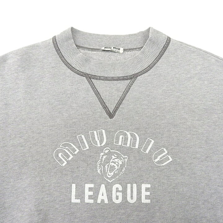 楽天市場】MIUMIU(ミュウミュウ) LEAGUE スウェット トップス アパレル 