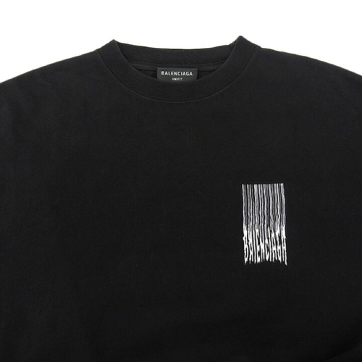 楽天市場】BALENCIAGA(バレンシアガ) バーコード ロゴプリント Tシャツ 