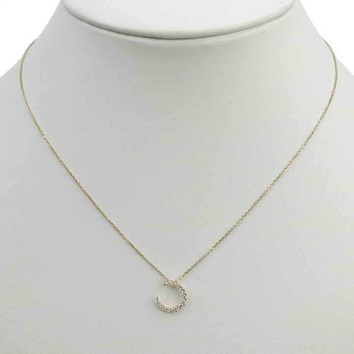 楽天市場】STAR JEWELRY(スタージュエリー) ムーンダイヤネックレス スタージュエリー ムーン YGネックレス