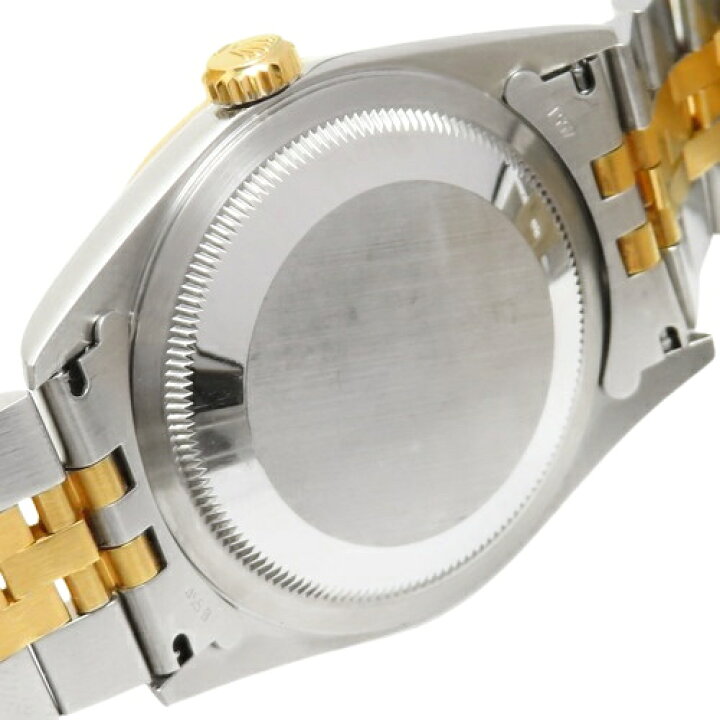 楽天市場】【保証書付】ロレックス 16233 デイトジャスト YG SS W番  