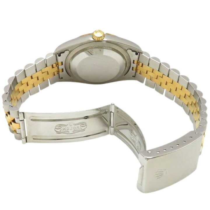 楽天市場】【保証書付】ロレックス 16233 デイトジャスト YG SS W番  