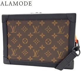 LOUIS VUITTON(ルイ・ヴィトン) モノグラム・ソーラーレイ ソフトトランク ショルダーバッグ 肩掛け 斜め掛け モノグラムキャンバス ブラウン茶 ブラック黒 ブラック金具 オレンジ金具 M44478 メンズ 40802135064【中古】【アラモード】