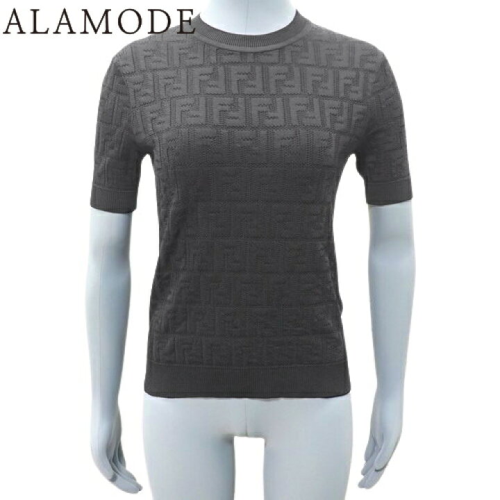楽天市場】FENDI(フェンディ) ズッカ柄 半袖ニット トップス 2019年  