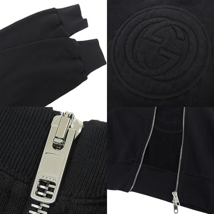 楽天市場】GUCCI(グッチ) インターロッキングG ジップアップスウェット 