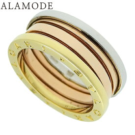 BVLGARI(ブルガリ) ビーゼロワン リング 352912 K18 イエローゴールド YG K18 ピンクゴールド PG K18 ホワイトゴールド WG リング・指輪 アクセサリー ジュエリー B-zero1 15(55)号 ゴールド金 ピンクゴールド シルバー銀 レディース 41100066995【中古】【アラモード】