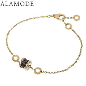 BVLGARI(ブルガリ) ビーゼロワン ビー・ゼロワン ブレスレット K18 ピンクゴールド PG セラミック ブレスレット アクセサリー ジュエリー B-zero1 ピンクゴールド ブラック黒 レディース 41100071856【中古】【アラモード】