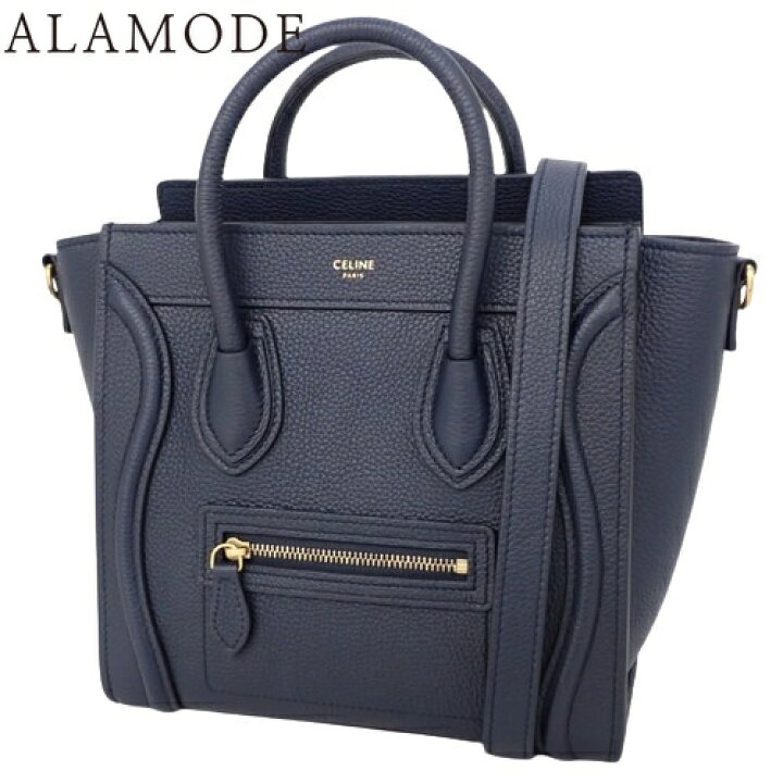 楽天市場】CELINE(セリーヌ) ラゲージ ナノショッパー ハンドバッグ 