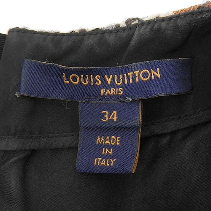 楽天市場】LOUIS VUITTON(ルイ・ヴィトン) ツイード ワンピース  