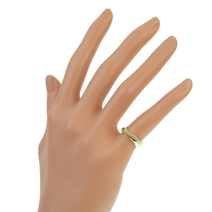 楽天市場】D0.11 ダイヤモンド リング K18 イエローゴールド YG リング  