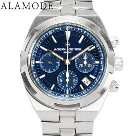 【保証書付】ヴァシュロン・コンスタンタン オーバーシーズ 5500V/110A-B148 SS 自動巻き 腕時計 ブルー メンズ 40802154591【中古】【アラモード】