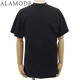 BALENCIAGA(バレンシアガ) 裾ロゴ刺繍 Tシャツ 2021年 アパレル ファッション 衣類 L コットン ブラック黒 メンズ 40802160216【中古】【アラモード】