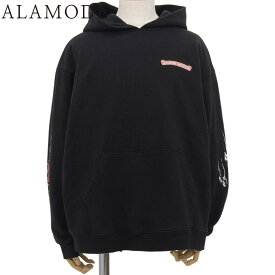 CHROME HEARTS(クロムハーツ) グラフィックプリント パーカー スウェット/パーカー アパレル クロムハーツ×マティボーイ matty boy Stay Fast XXL コットン ブラック黒 レッド赤 ホワイト白 ライトブルー水色 メンズ 40802160230【中古】【アラモード】