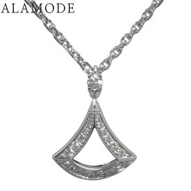 BVLGARI(ブルガリ) ディーヴァドリーム ネックレス ダイヤモンド ホワイトゴールド K18WG ネックレス アクセサリー ジュエリー パヴェ ペンダント シルバー銀 レディース 40802162661【中古】【アラモード】