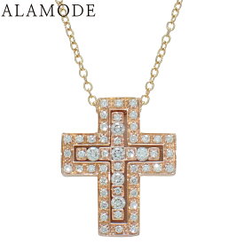 Damiani(ダミアーニ) ベルエポック ネックレス XS ダイヤモンド 20083492 ピンクゴールド K18PG 7.1g ネックレス アクセサリー ジュエリー クロス 十字架モチーフ ピンクゴールド レディース 40802191508【中古】【アラモード】