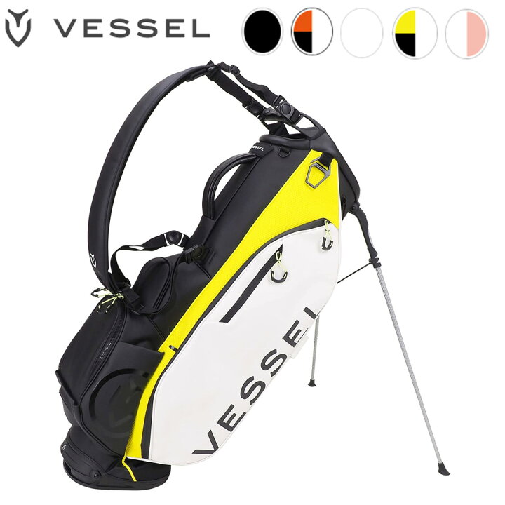 楽天市場】ゴルフ バッグ キャディバッグ ベゼル VESSEL 6分割 