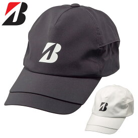 レインキャップ ゴルフ 帽子 メンズ レディース ブリヂストン BRIDGESTONE キャップ おしゃれ ブラック ホワイト 黒 白 CPG116 フリーサイズ ゴルフキャップ 女性 男性 初心者 人気