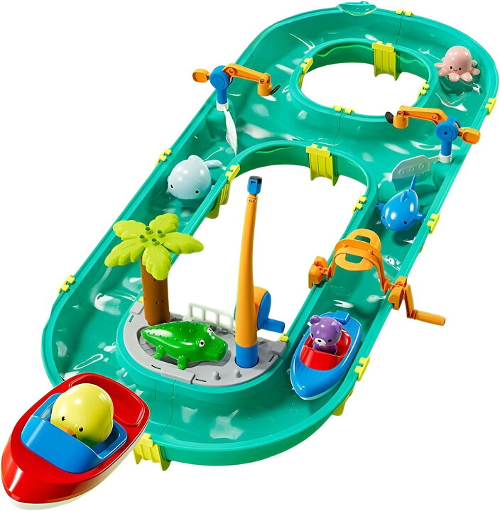 楽天市場】水遊び玩具アクアプレイ 水遊びセット大型テーブル 子供向け 
