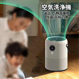 空気洗浄機 卓上 小型 省エネ 静音睡眠 除菌 花粉?策 タイマー機能 風量設定 PM2.5 ホコリ 集じん ペット 匂い マイナスイオン ウイルス ニオイ カビ ペット オフィス 店舗 ハウスダスト 細菌 ウイルス タバコ リビング 消臭 おすすめ シンプル お手入れ簡単 広い部屋