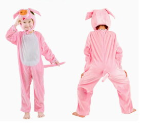 美品登場☆ クリスマスに子豚の子供たちの動物出演衣装ハロウィンパフォーマンス衣装コスプレイベントパーティー衣装かわいい動物服は送料無料