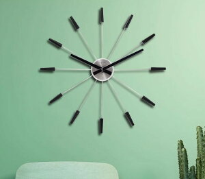 デザイン クロック ブラック シルバー ゴールド 静音 静か シンプル ミニマル 贈り物 華やか クール プレゼント 御祝 リビング オフィス 寝室 新居 見やすい インテリア ギフト 時計 壁掛け