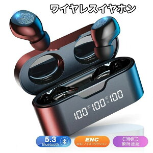 CXCz Bluetooth5.3 Cz LEDcʕ\ @\^b` rWlX/WEBc/e[N/d/ʊw/ʋ m[YLZO Hi-Fi }CN SiriΉ Type-C}[d u[gD[