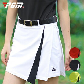 【売り尽くし セール価格 ！！】ゴルフウェア レディース スカート ゴルフスカート パンツ一体型 パンツ 無地 ホワイト 白 レッド 赤 黒 ブラック 黄緑 M L XL おしゃれ 可愛い 綺麗 シンプル