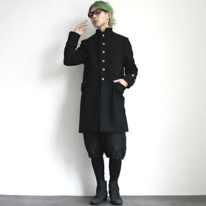楽天市場】【albino】ロイヤルノーブル風ハイネックウールコートウール 