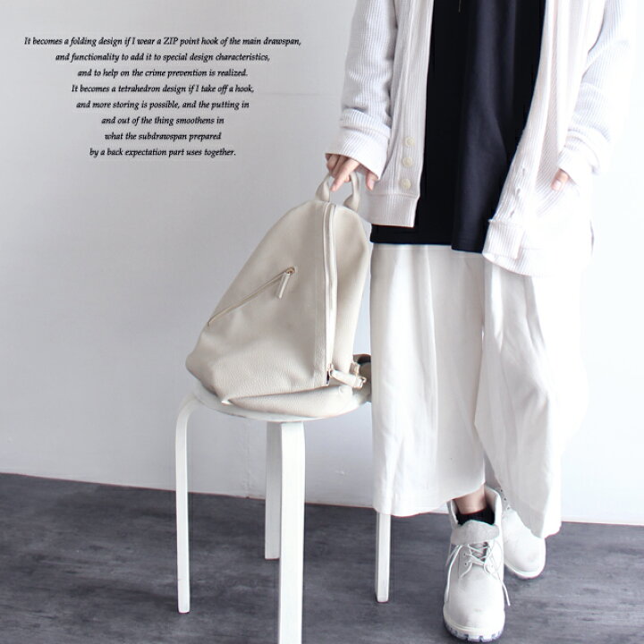 楽天市場】【albino select】フック付き2wayデザインフェイクレザー 