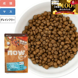 【4月5日はエントリーして購入で1等最大100%ポイントバック】【10%オフキャンペーン 4月19日まで】ナウフレッシュ グレインフリー フィッシュアダルト (Fish adult) キャット キャットフード