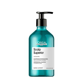 【 最短即日発送 サロン専売品 正規販売店 】 Loreal ロレアル セリエ スカルプ スーペリア シャンプー / 500ml 美容室専売 ロレアルパリ ロレアル パリ ロレアルセリエ スカルプ スカルプシャンプー スカルプケア ヘア つや 艶 ツヤ ダメージ 髪質改善