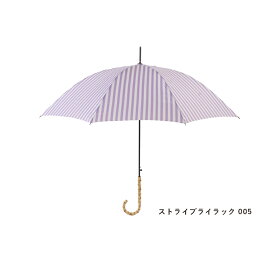 【あす楽】雨傘 レディース 晴雨兼用 軽量 長傘 バンブーハンドル ジャンプ傘 ALCEDO アルセド 丈夫 日傘 大きめ 竹 ワンタッチ ストライプ シンプル ナチュラル おしゃれ 可愛い かわいい 耐風傘 誕生日 プレゼント 母の日 梅雨 折れにくい UVカット 遮光 遮熱 ギフト