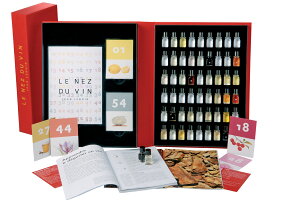 Le Nez du Vin The Masterkit 54 aromasElEfE@ 54  {ŃC  Lbg KA A} Tv \G lf@ lfo _̎