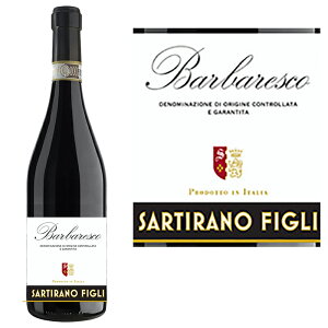Sartirano Figli Barbaresco DOCG 2022 TeB[m@tB@ooXR DOCG@C^A@ԃC@CXyNe[^[100_@lbrI[ sGe C wine  AR[ Mtg v`