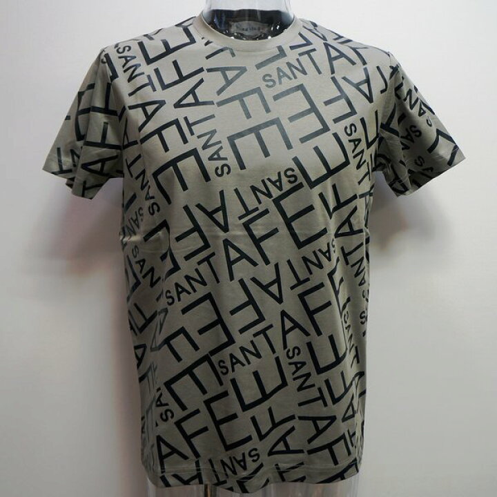 楽天市場】(SALE)サンタフェ・22 春夏 SS 新作・総柄 半袖 Tシャツ(M 