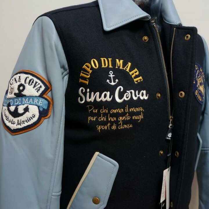 楽天市場】(SALE)シナコバ・23 秋冬 AW 新作・羊革使い スタジャン(M 