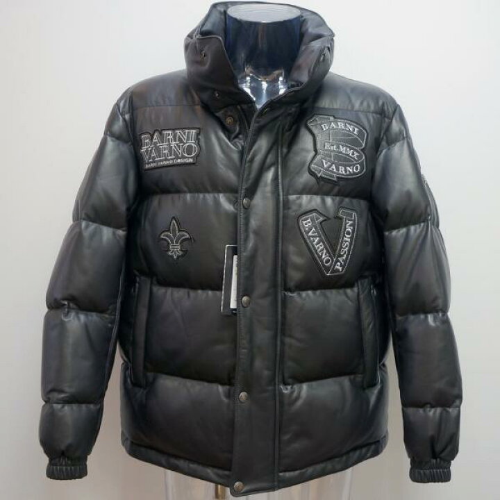 楽天市場】(SALE)バーニヴァーノ・23 秋冬 AW 新作(LL)羊革 ダウン 