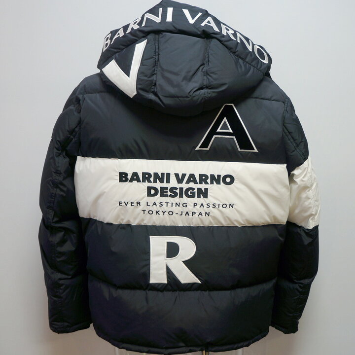 楽天市場】(SALE)バーニヴァーノ・22 秋冬 AW 新作(3L)BAR柄 ダウン 