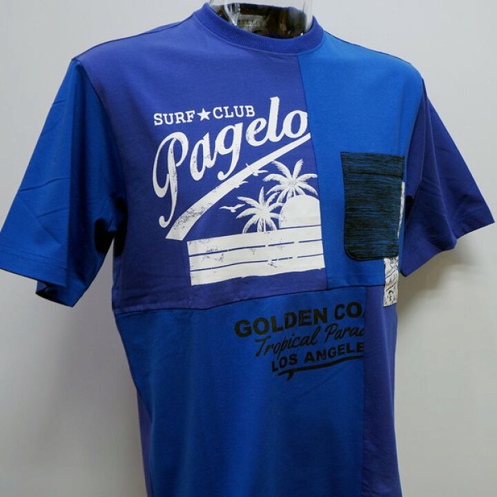楽天市場】PAGELO パジェロ 21 春夏 SS 新作・半袖Tシャツ(3L)11-2507-07-47-3L : aldo洋品店