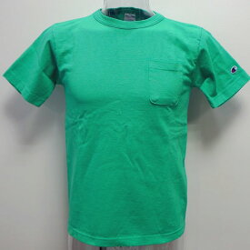 チャンピオン Champion 半袖Tシャツ T1011(ティーテンイレブン) 21SS ポケット Tシャツ MADE IN USA メンズ レディース(C5-T307)（ネコポス発送）