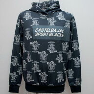 カステルバジャック スポーツ・24 秋冬 AW・新作・BLACK BEAR総柄 昇華転写 パーカー(M)(L)(LL)723437015…