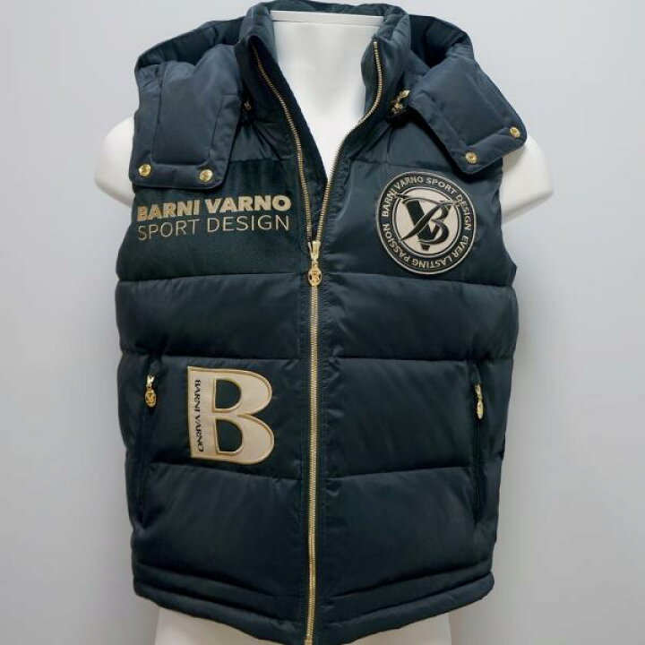 楽天市場】バーニヴァーノ・24 秋冬 AW 新作(3L)ロゴ刺繍 ダウン 